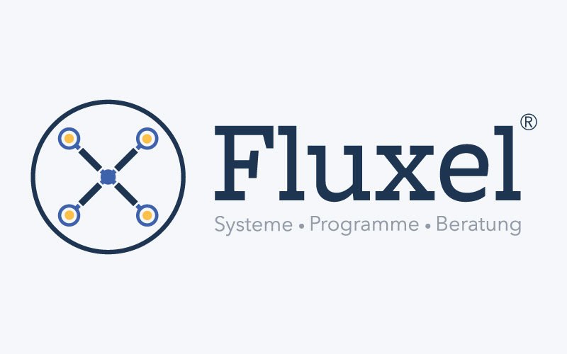 Fluxel Logo Farbe Fluxel Logo Farbe
